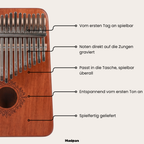 Kalimba Kranz  17 Tasten