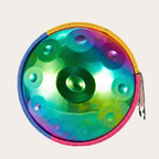 Handpan Regenbogen  9/10/12 Noten - D-Kurd
