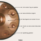 Handpan Bernstein  9/10/12 Noten - D-Kurd
