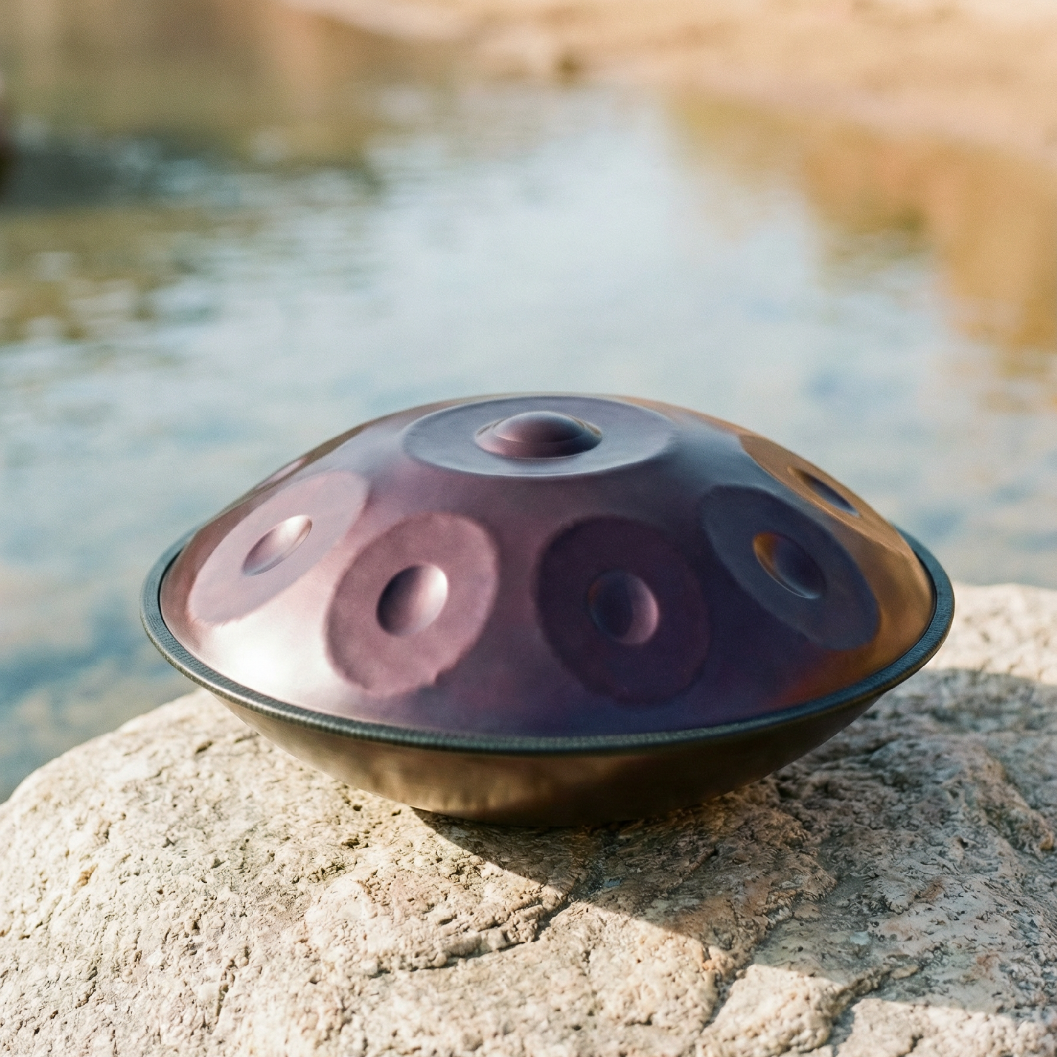 Handpan Dämmer  9/10/12 Noten - D-Kurd
