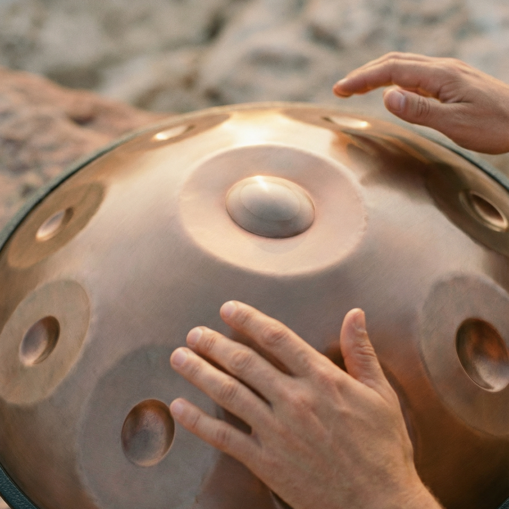 Handpan Bernstein  9/10/12 Noten - D-Kurd