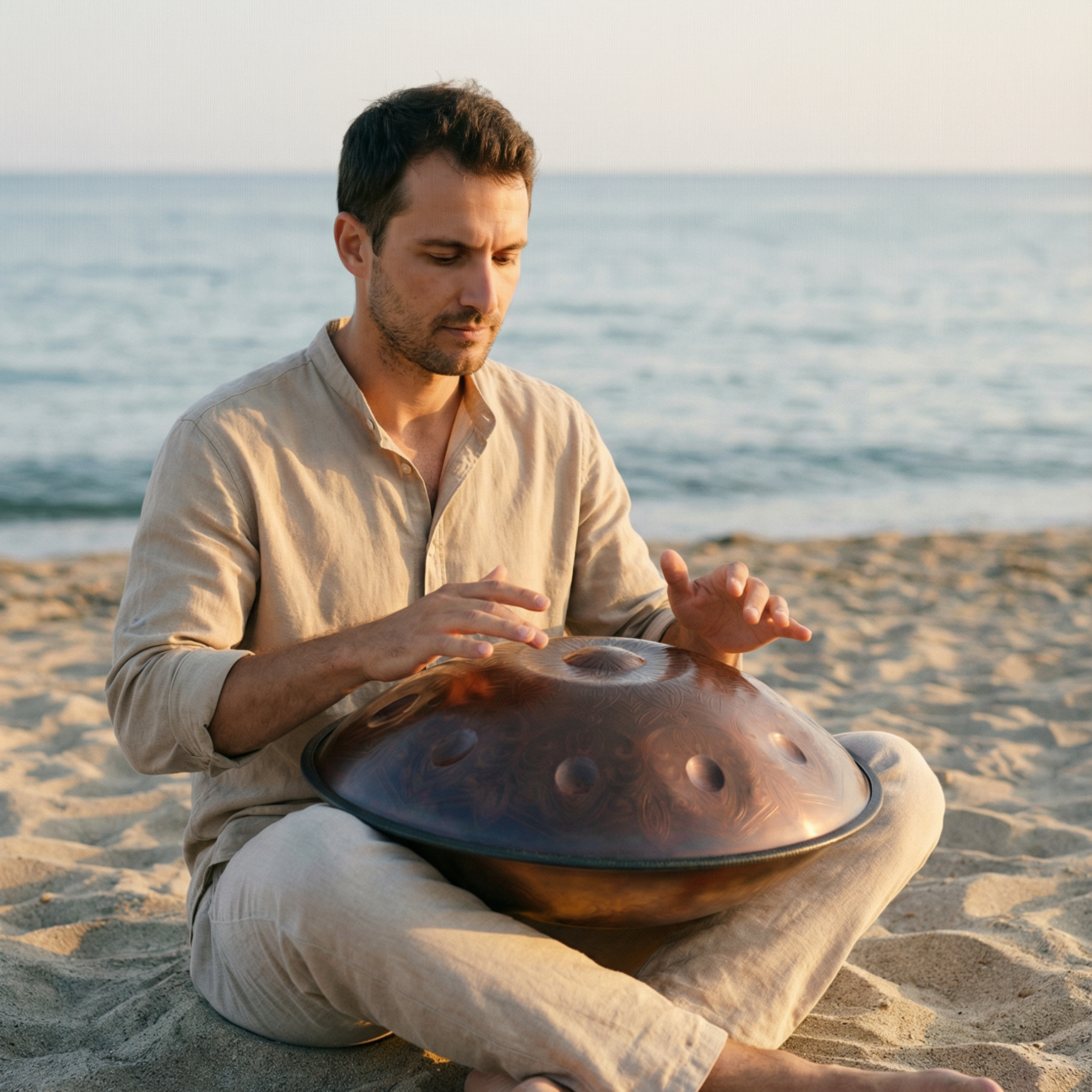 Handpan Glut  9/10/12 Noten - D-Kurd