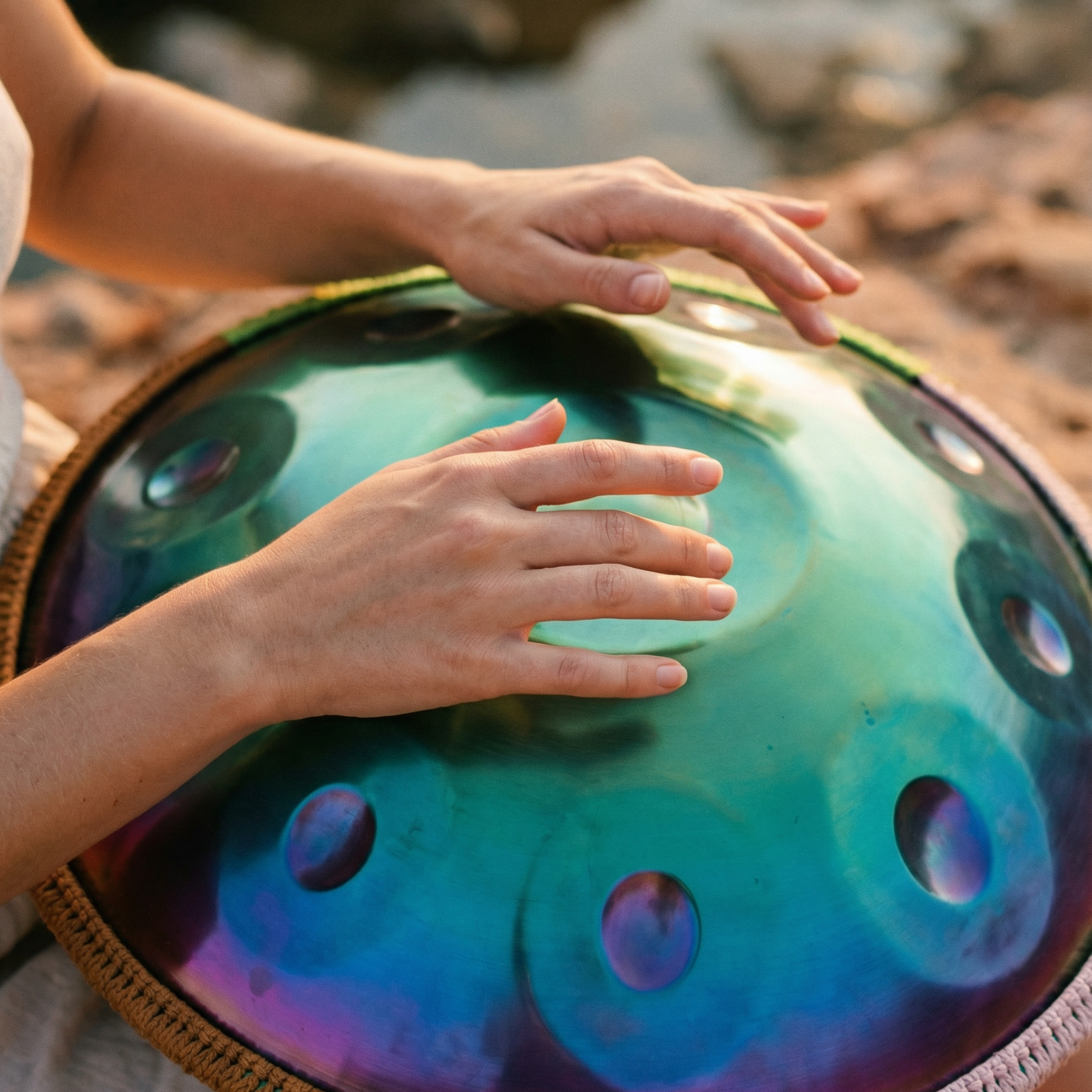 Handpan Spektrum  9/10/12 Noten - D-Kurd