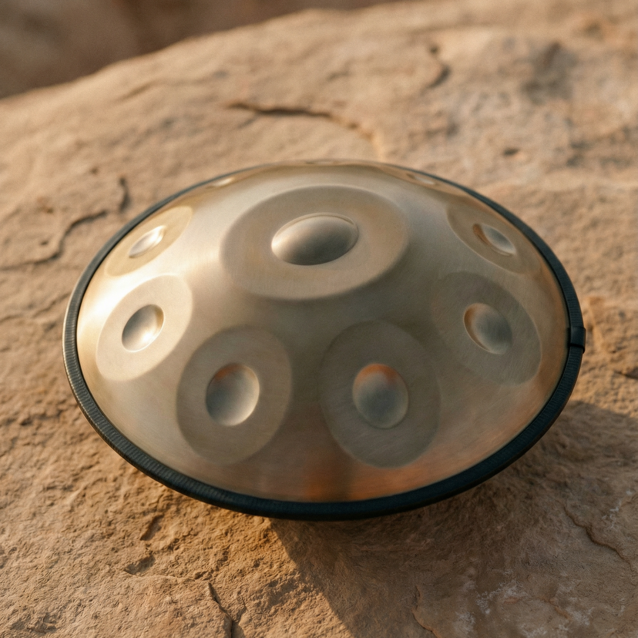 Handpan Wüste  9/10/12 Noten - D-Kurd