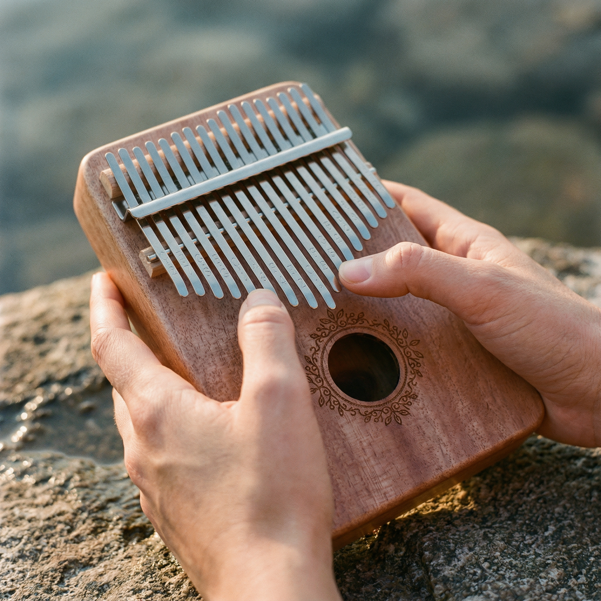 Kalimba Kranz  17 Tasten